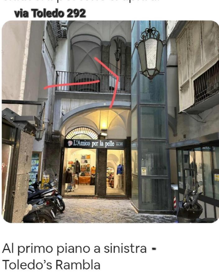 Toledo'S Rambla Casa Vacanze Neapol Exteriér fotografie
